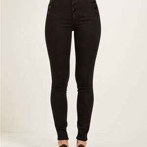 J Brand Natasha Seriously Black 28